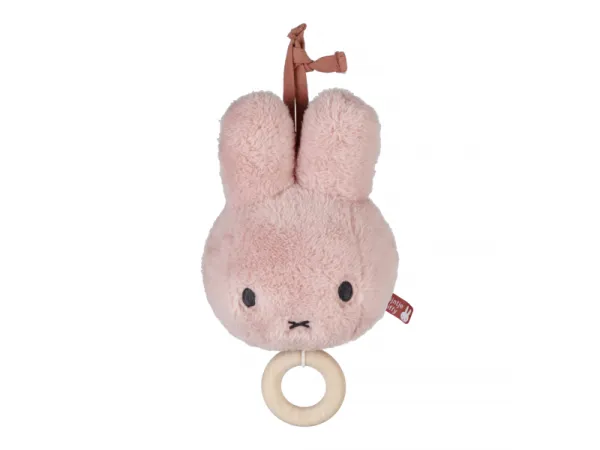 Hudobný králiček Miffy Fluffy Pink