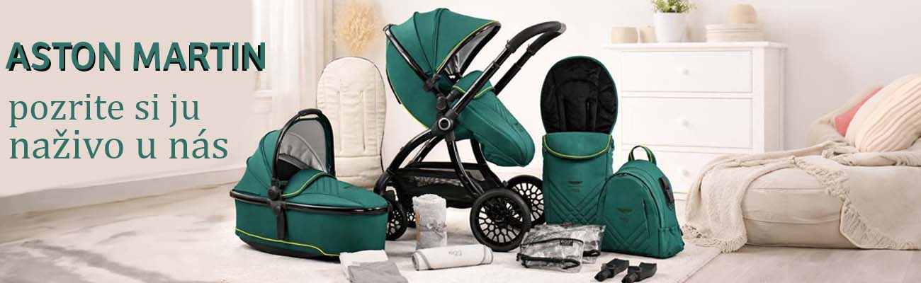 Kočík Aston Martin Egg3 luxusný kočík pre bábätko od narodenia