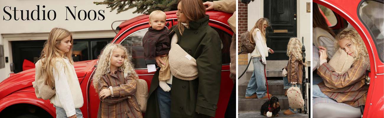 Studio Noos tašky ku kočíku, batohy a doplnky pre moderné mamy
