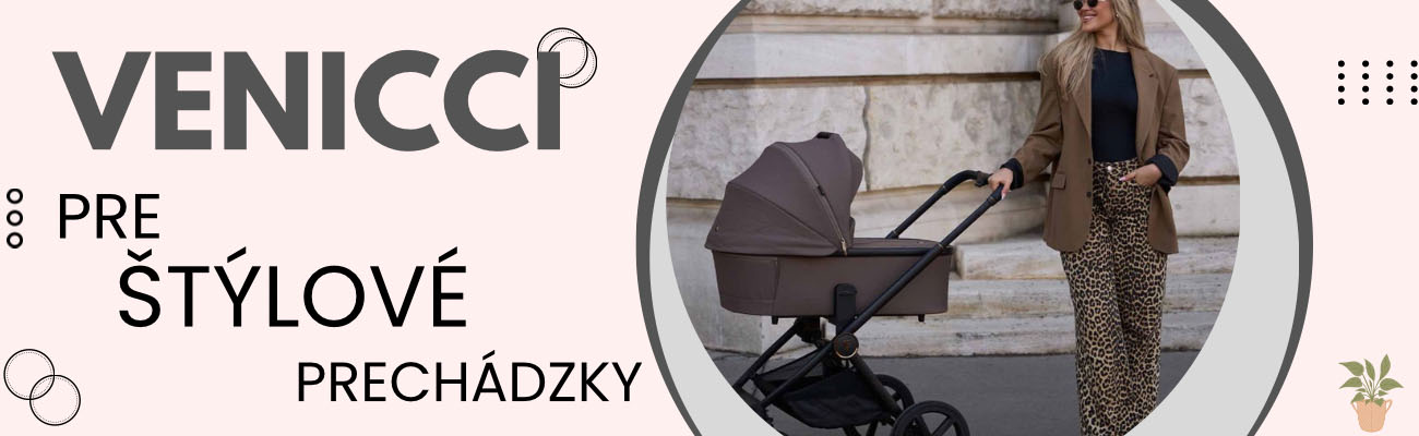 Nové modely kočíkov Venicci Žilina