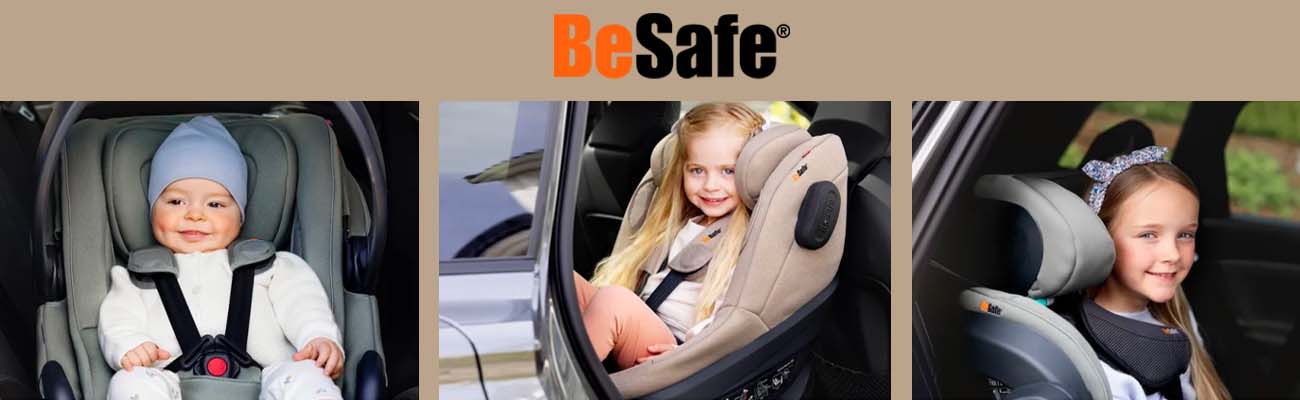 BeSafe bezpečné cestovanie od narodenia až po väčšie deti