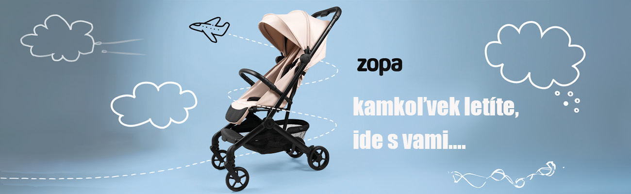 Zopa Jet ultraľahký kočík na dovolenky