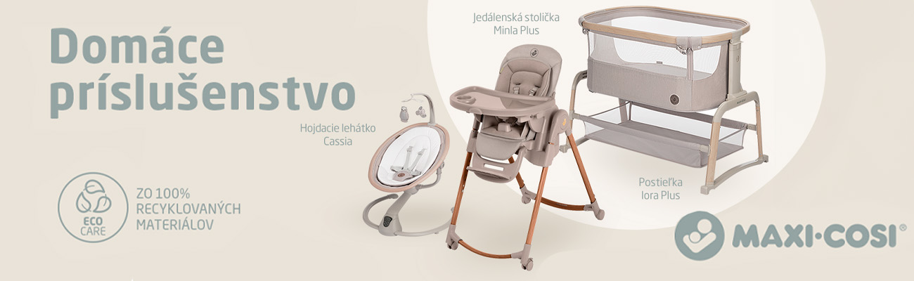 Maxi-Cosi týždeň výbava pre bábätko do domácnosti